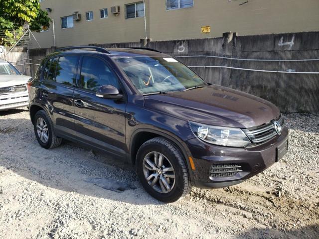 2016 VOLKSWAGEN TIGUAN S WVGBV7AXXGW604592