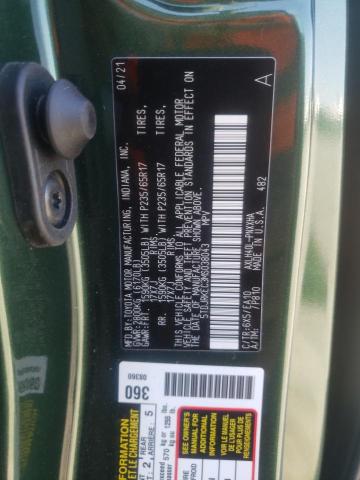5TDJRKEC3MS038043 Toyota Sienna Xle 2021. Фото: 9