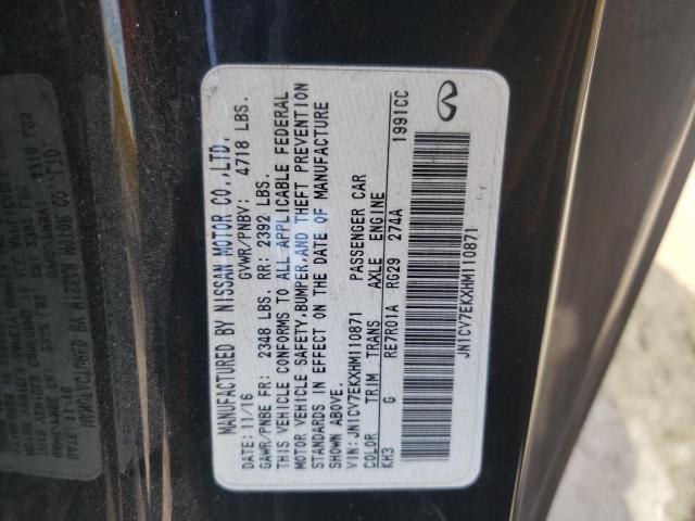 2017 INFINITI Q60 BASE JN1CV7EKXHM110871