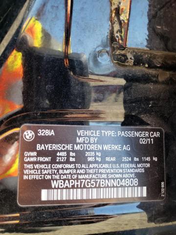 2011 BMW 328 I - WBAPH7G57BNN04808