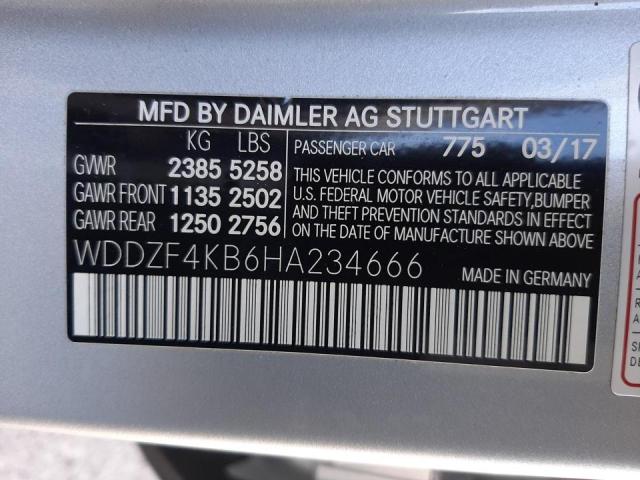 2017 MERCEDES-BENZ E 300 4MAT - WDDZF4KB6HA234666