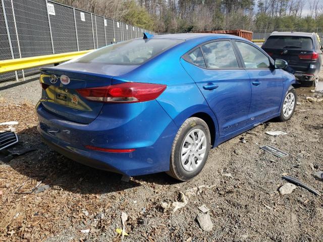 2017 HYUNDAI ELANTRA SE 5NPD74LF6HH205521