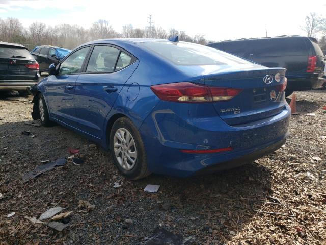2017 HYUNDAI ELANTRA SE 5NPD74LF6HH205521