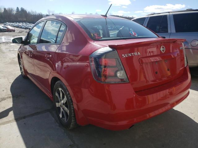 2012 NISSAN SENTRA 2.0 - 3N1AB6AP8CL751564