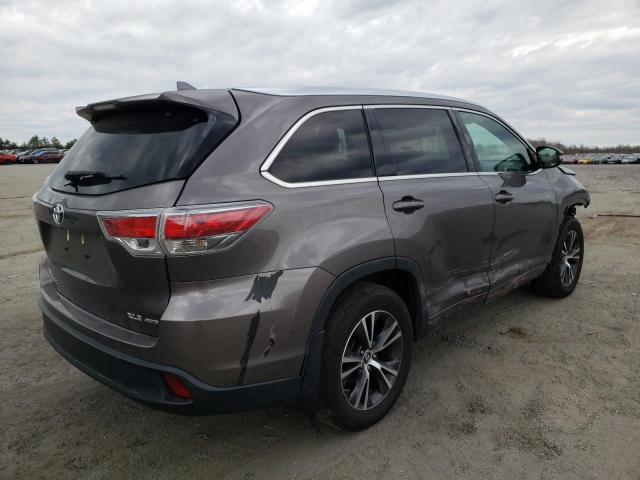 2016 TOYOTA HIGHLANDER - 5TDJKRFHXGS355927