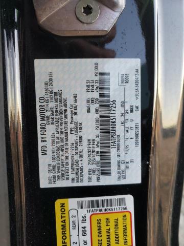 2019 FORD MUSTANG 1FATP8UH0K5117256