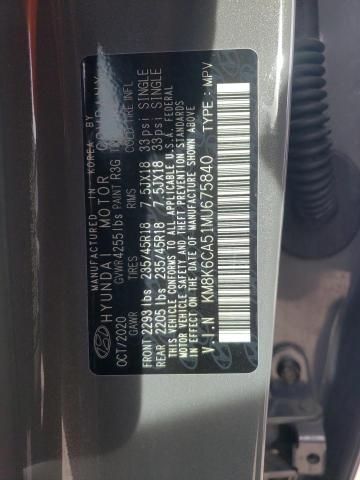 2021 HYUNDAI KONA NIGHT KM8K6CA51MU675840