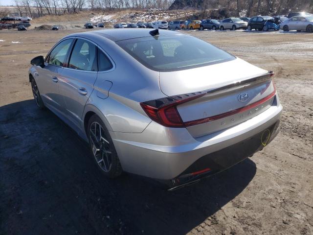 2021 HYUNDAI SONATA N L 5NPEK4JC1MH132578