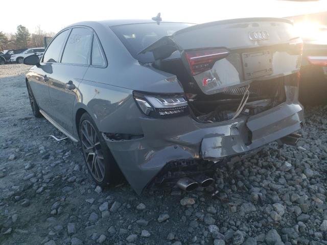 2020 AUDI S4 PRESTIG WAUC4AF43LA063056