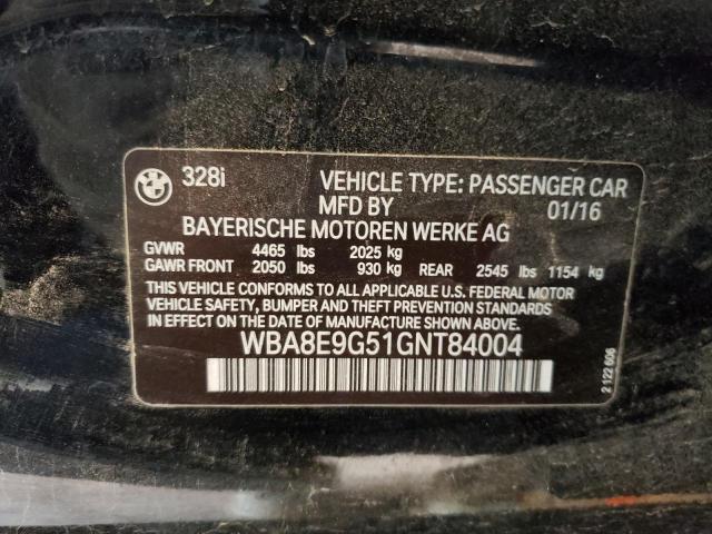 2016 BMW 28I WBA8E9G51GNT84004