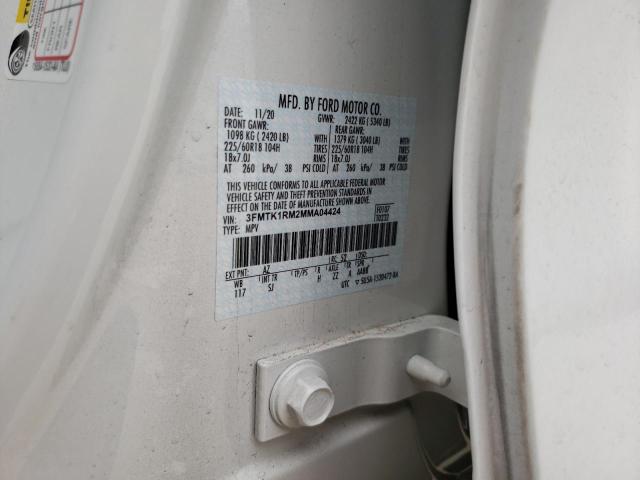 2021 FORD MUSTANG MA 3FMTK1RM2MMA04424