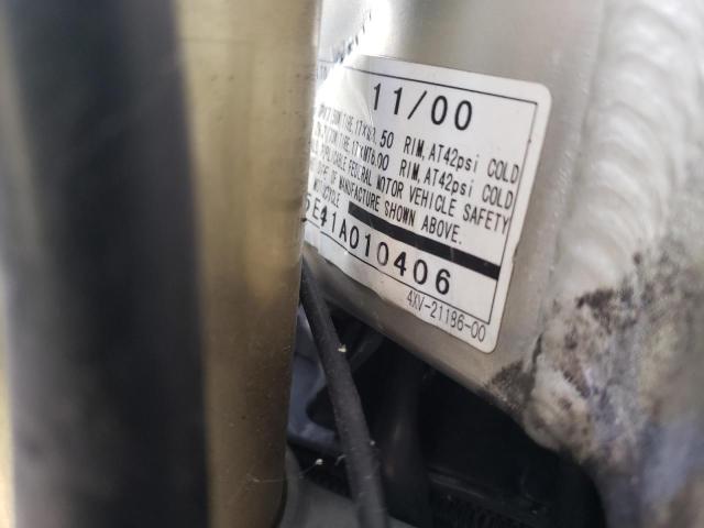 2001 YAMAHA YZFR1 JYARN05E41A010406