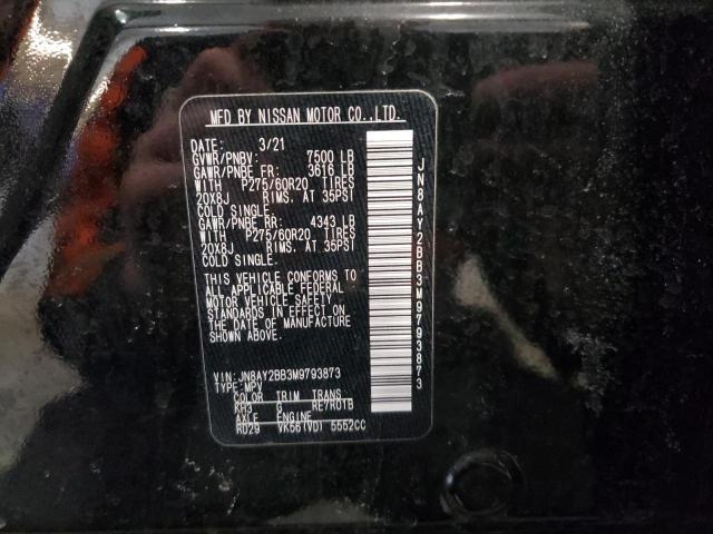 2021 NISSAN ARMADA SL JN8AY2BB3M9793873