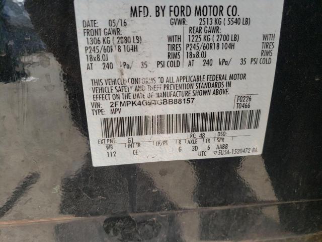 2016 FORD EDGE SE 2FMPK4G94GBB88157