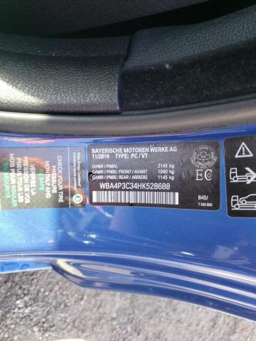 2017 BMW 440XI WBA4P3C34HK528688