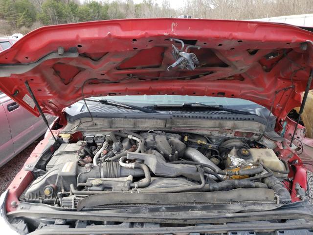 VIN: 1FT8W3BT7CEC38011 Auction: COPART Lot: 35981132 Location: WV - CHARLESTON 1FT8W3BT7CEC38011 FORD F350 2012 RED Photo 7