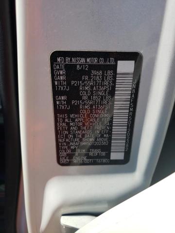 2013 NISSAN JUKE S - JN8AF5MR5DT202382