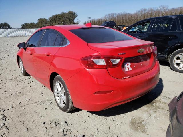 2017 CHEVROLET CRUZE LT 1G1BE5SM1H7123910
