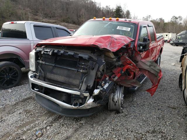 VIN: 1FT8W3BT7CEC38011 Auction: COPART Lot: 35981132 Location: WV - CHARLESTON 1FT8W3BT7CEC38011 FORD F350 2012 RED Photo 2