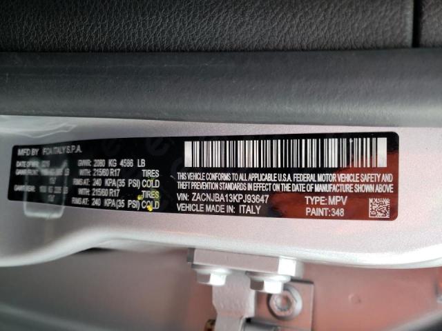 2019 JEEP RENEGADE ZACNJBA13KPJ93647