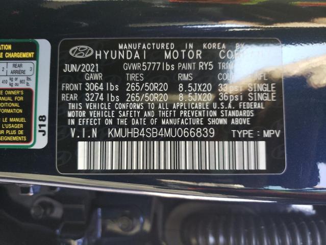 2021 GENESIS GV80 BASE KMUHB4SB4MU066839