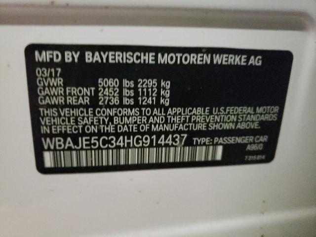 2017 BMW 540 I WBAJE5C34HG914437