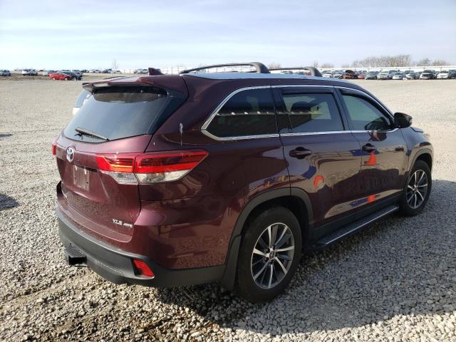 2019 TOYOTA HIGHLANDER 5TDJZRFH1KS721312