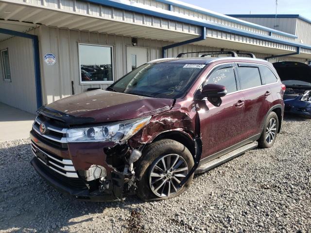 2019 TOYOTA HIGHLANDER 5TDJZRFH1KS721312