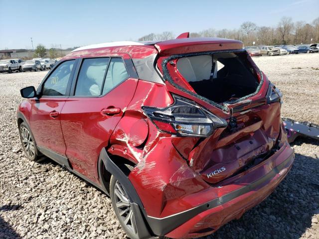 2021 NISSAN KICKS SV 3N1CP5CVXML542571