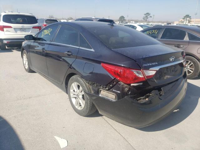 5NPEB4AC2DH768989 Hyundai Sonata Gls 2013. Фото: 2