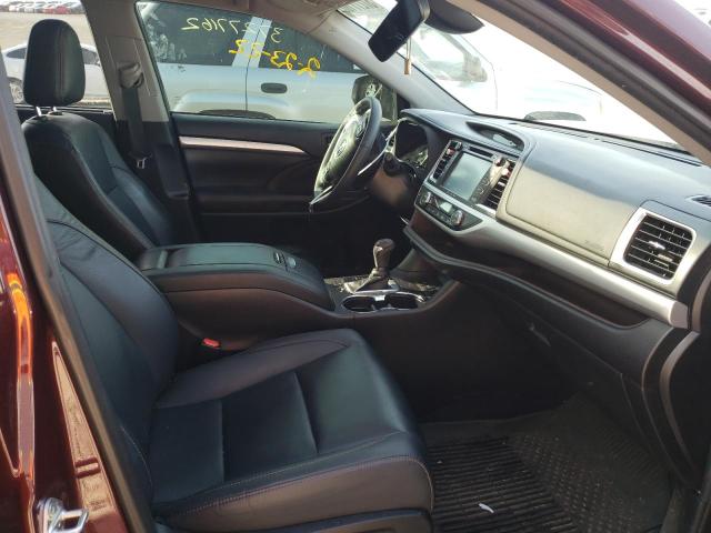 2019 TOYOTA HIGHLANDER 5TDJZRFH1KS721312