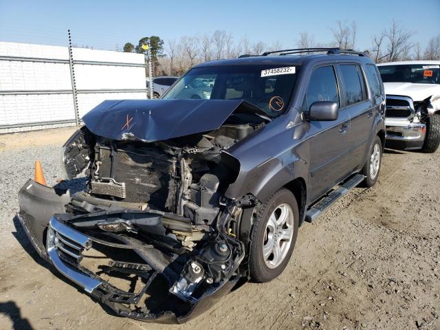2014 HONDA PILOT EXL - 5FNYF4H53EB015836