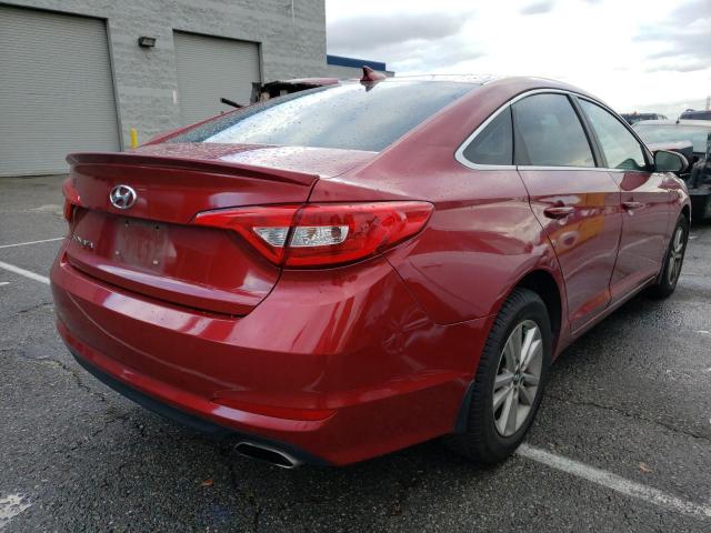 5NPE24AF1FH090720 Hyundai Sonata Se 2015. Фото: 3