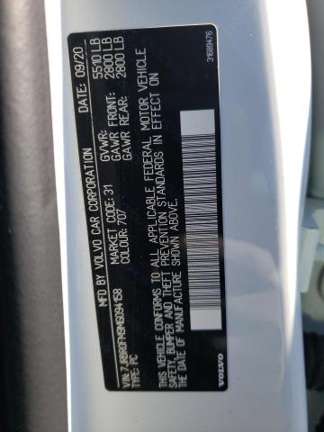 2021 VOLVO S60 T8 REC 7JRBR0FM9MG094158