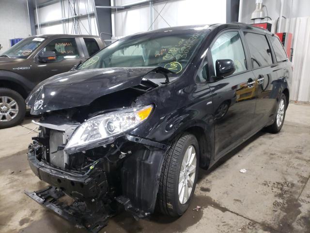 5TDDZ3DC3HS173288 Toyota Sienna Xle 2017. Фото: 1