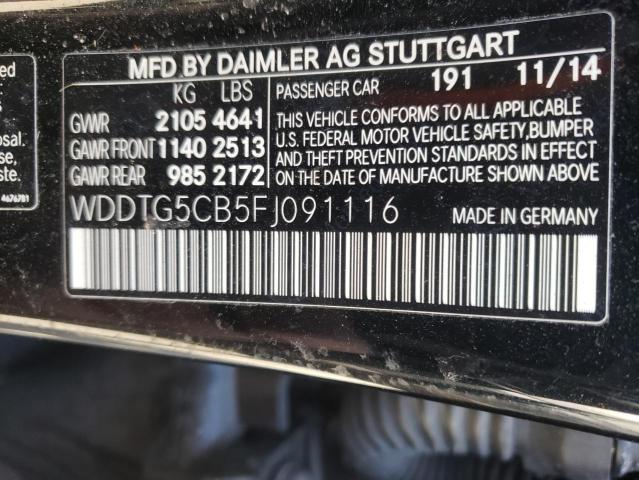 2015 MERCEDES-BENZ GLA 45 AMG WDDTG5CB5FJ091116