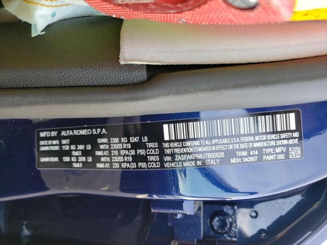 2018 ALFA ROMEO STELVIO SP ZASFAKPN8J7B60826
