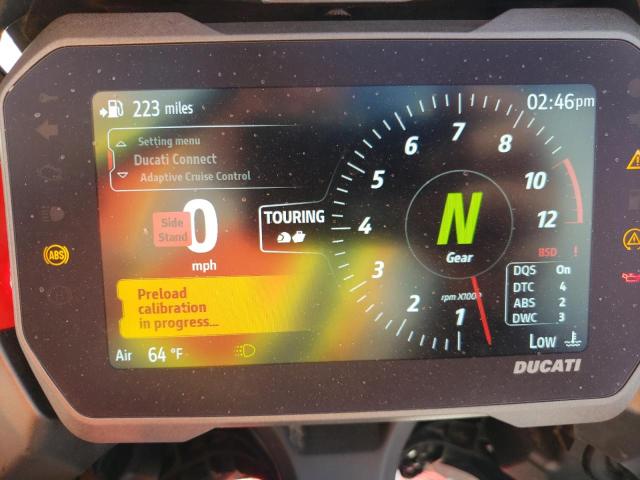 2021 DUCATI MULTISTRAD ZDMAALVW5MB000266