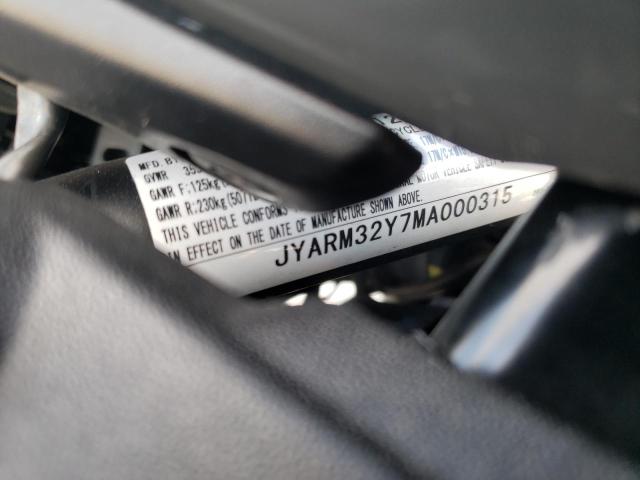 2021 YAMAHA MT07 C JYARM32Y7MA000315