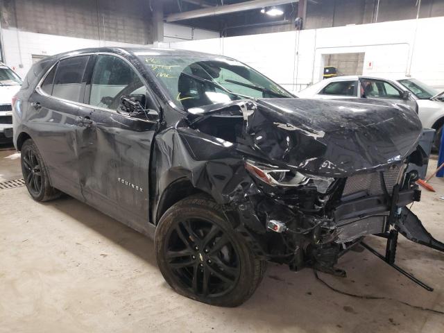 Salvage cars for sale from Copart Blaine, MN: 2020 Chevrolet Equinox LT