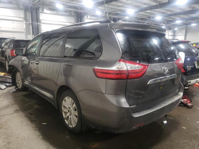 2017 TOYOTA SIENNA XLE 5TDDZ3DCXHS180531