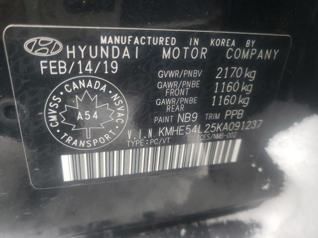 2019 HYUNDAI SONATA PLU KMHE54L25KA091237