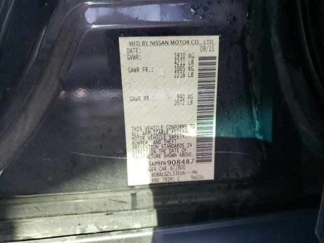 2015 NISSAN ALTIMA 2.5 1N4AL3AP9FN908487