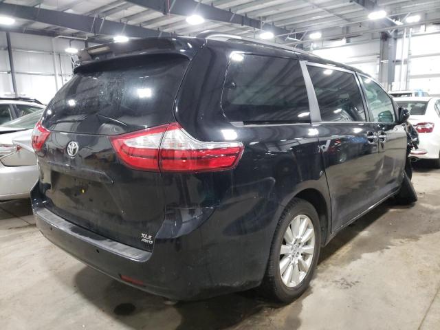 5TDDZ3DC3HS173288 Toyota Sienna Xle 2017. Фото: 3