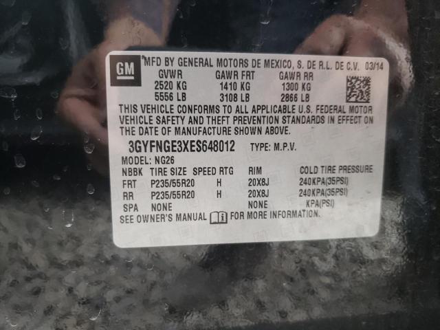 2014 CADILLAC SRX PREMIU - 3GYFNGE3XES648012