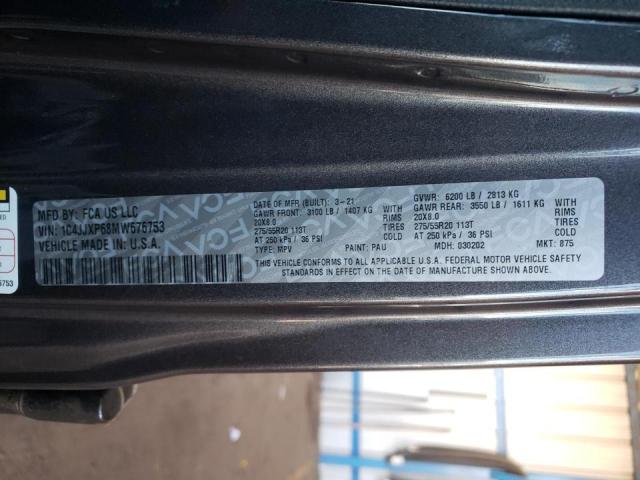 1C4JJXP68MW676753 Jeep Wrangler Unlimited Sahara 4xe