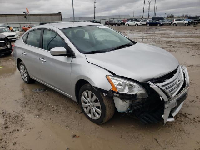 Salvage cars for sale from Copart Columbus, OH: 2015 Nissan Sentra S