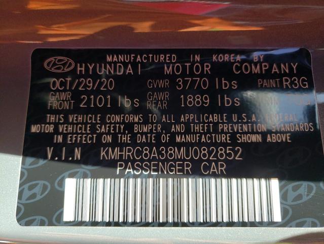2021 HYUNDAI VENUE KMHRC8A38MU082852