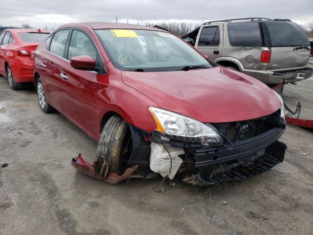 3N1AB7AP7EL611935 Nissan Sentra S 2014
