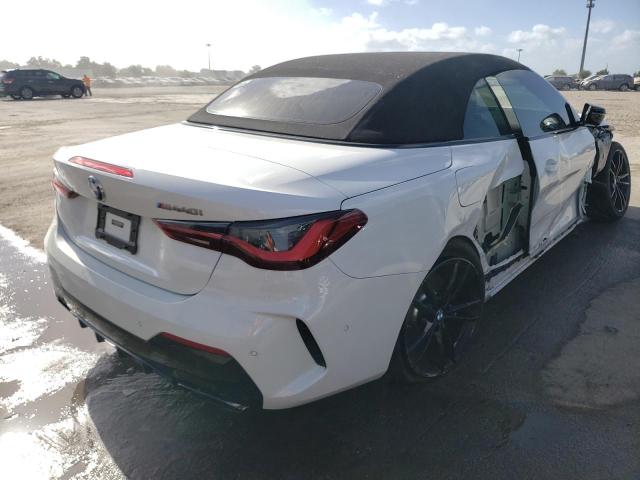 2021 BMW M440I WBA53AT0XMCH19534